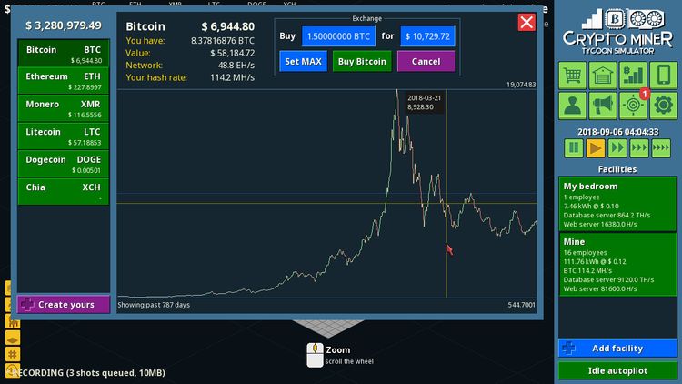 Crypto Miner Tycoon Simulator Staem CD Key