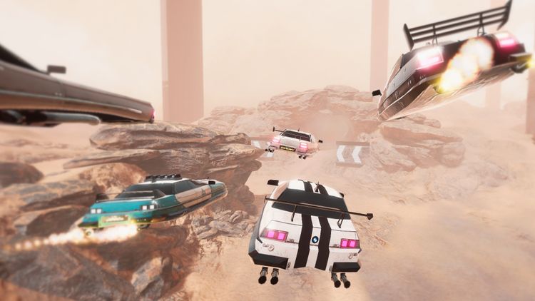 Hovercars 3077: Underground racing Steam CD Key