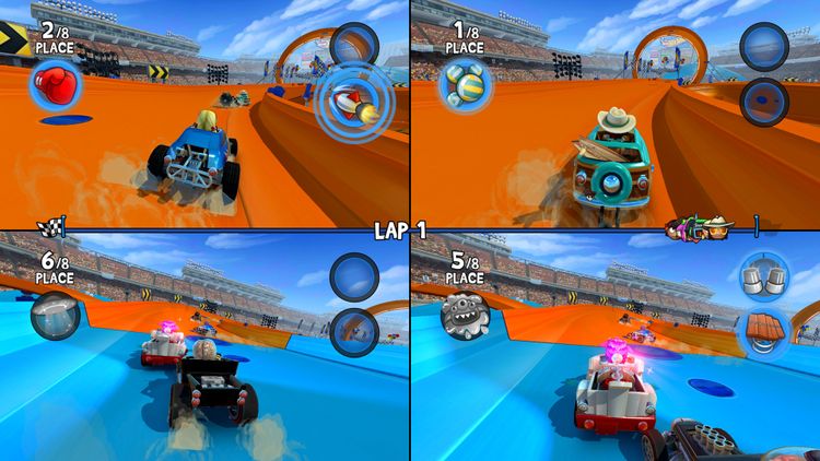 Beach Buggy Racing 2: Hot Wheels Edition AR XBOX One / Xbox Series X|S CD Key