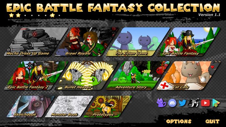 Epic Battle Fantasy Collection Steam CD Key