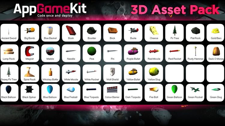 AppGameKit - 3D Asset Pack DLC Steam CD Key