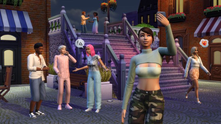 The Sims 4 - Moonlight Chic Kit DLC PC EA App CD Key