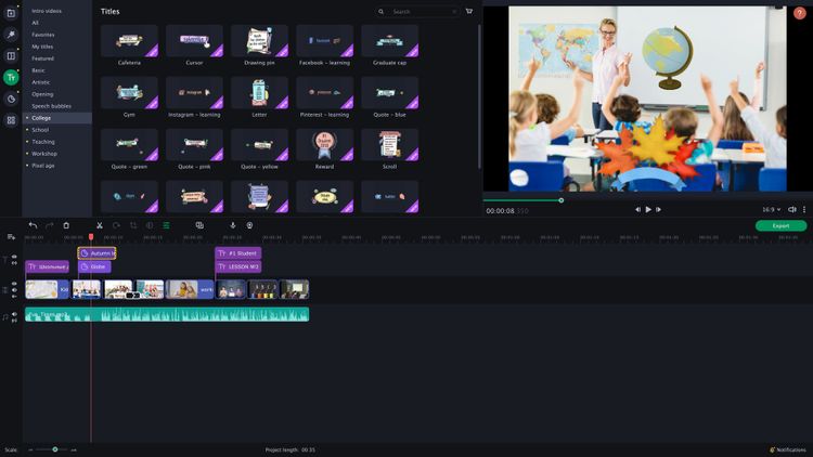 Movavi Slideshow Maker 8 - Education Set Effects DLC Steam CD Key
