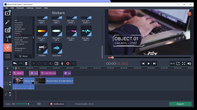 Movavi Video Editor Plus 2020 - Cinematic Set Effects DLC Steam CD Key