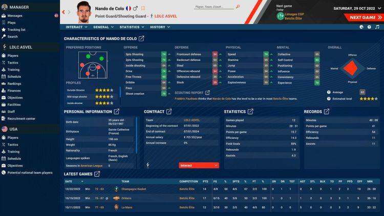 Pro Basketball Manager 2024 Epic Games Account