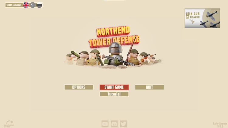Northend Tower Defense Steam CD Key