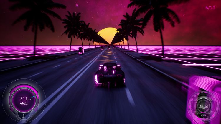 Synthwave Burnout Steam CD Key