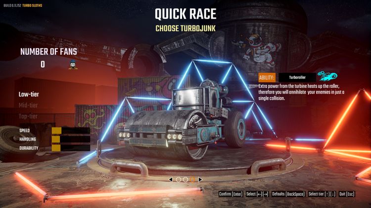 Turbo Sloths Steam CD Key 