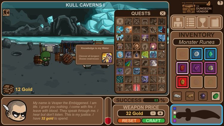 The Dungeon Vendor Steam CD Key