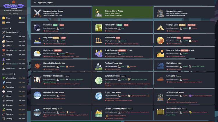 Melvor Idle - Throne of the Herald DLC PC Steam CD Key