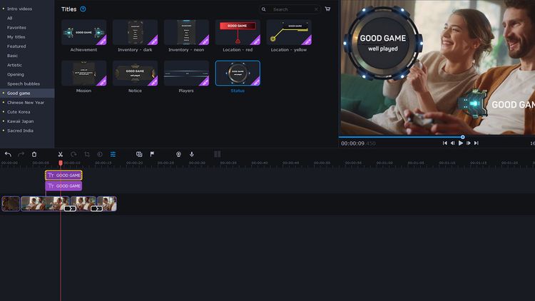Movavi Video Editor Plus 2022 - Good Game Pack DLC Steam CD Key