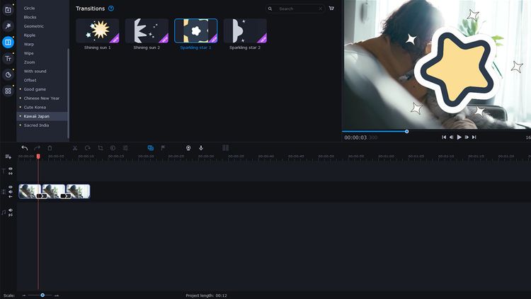 Movavi Video Editor Plus 2022 - Eastern World Set DLC Steam CD Key