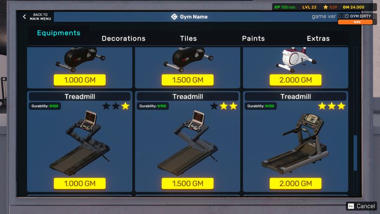 Gym Simulator 24 PC Steam CD Key