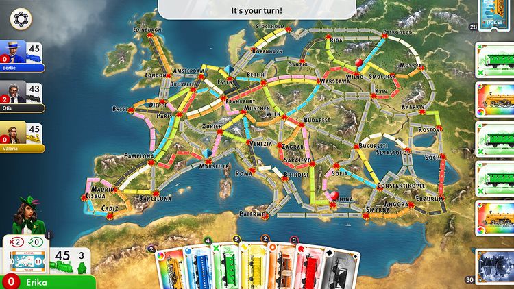 Ticket to Ride - Europe Expansion DLC PC Steam CD Key