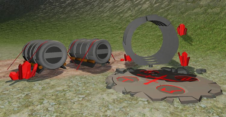 GameGuru MAX - Low Poly Mini Kit: Sci-Fi Portals DLC Steam CD Key