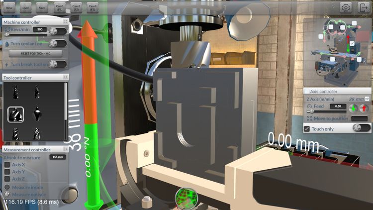 Milling machine simulator Steam CD Key