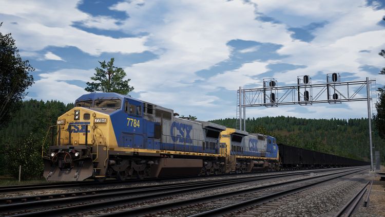 Train Sim World 2 - CSX C40-8W Loco Add-On DLC Steam CD Key