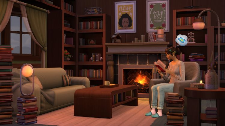 The Sims 4 - Book Nook Kit DLC EA App CD Key