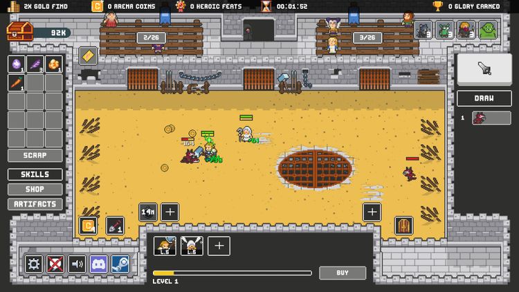 Clicker Arena PC Steam CD Key