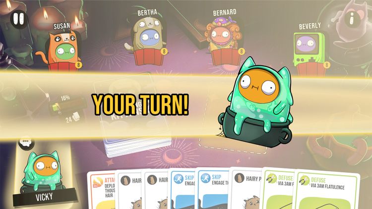 Exploding Kittens 2 - Mystic Mayhem Pack DLC PC Steam CD Key