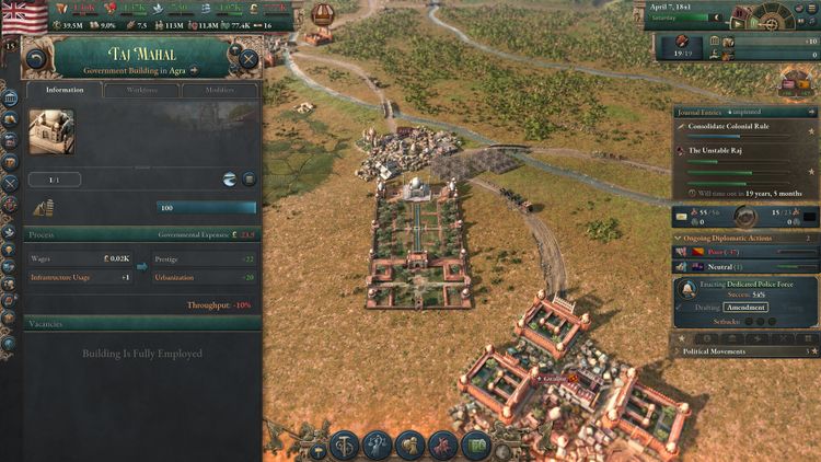 Victoria 3 - Pivot of Empire DLC PC Steam CD Key