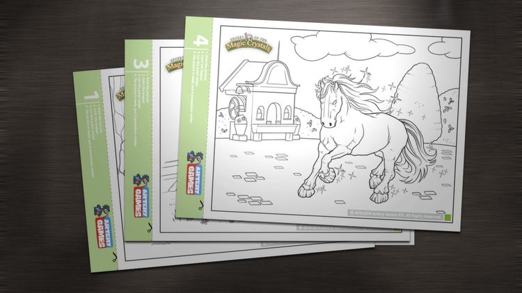 Secret of the Magic Crystals - Soundtrack and Coloring Book DLC PC Steam CD Key