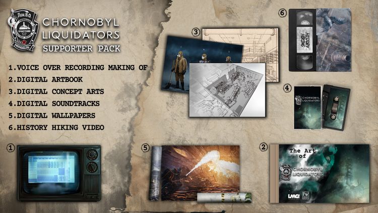 Chornobyl Liquidators - Supporter Pack DLC PC Steam CD Key