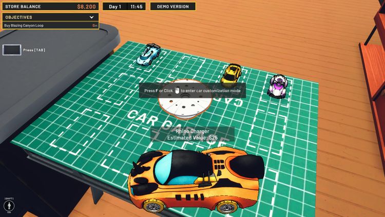 Mini Racer Car Shop Simulator PC Steam CD Key