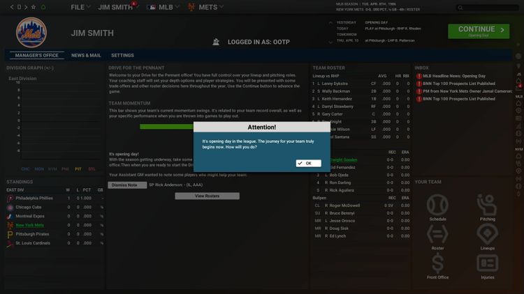 Out of the Park Baseball 26 PC Steam Account