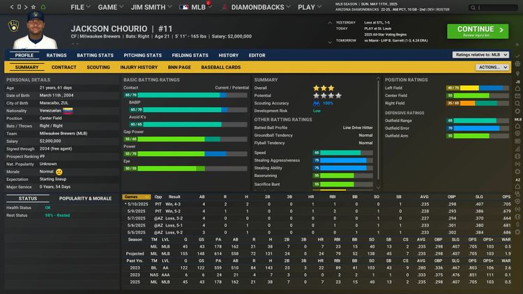 Out of the Park Baseball 26 PC Steam Account