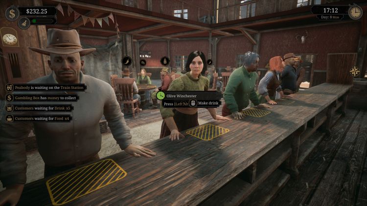 Saloon Simulator RoW PC Steam CD Key