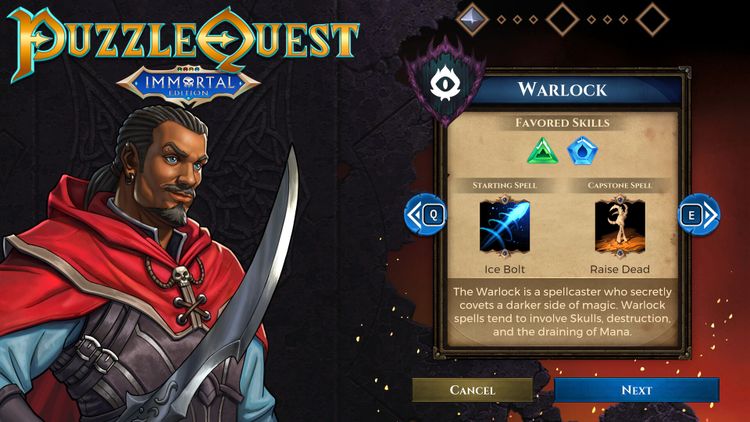Puzzle Quest: Immortal Edition PC Steam CD Key