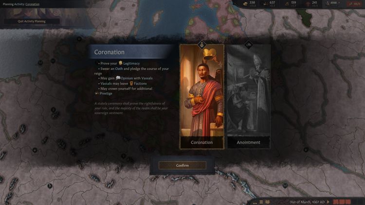 Crusader Kings III - Coronations DLC EU PC Steam CD Key
