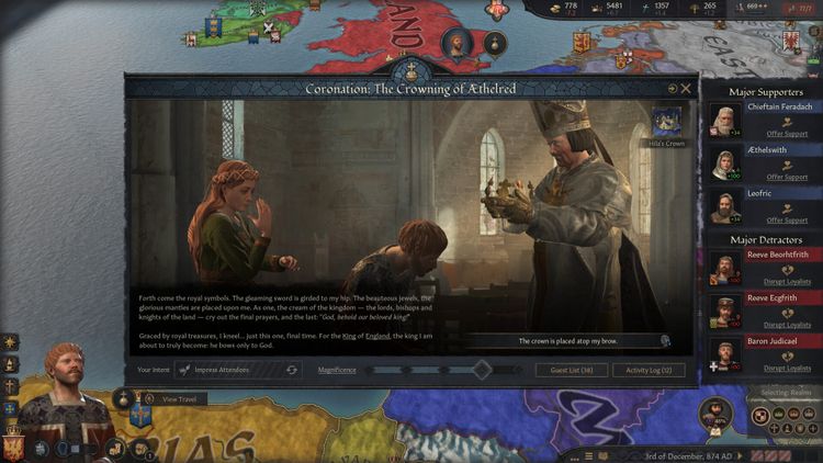 Crusader Kings III - Coronations DLC EU PC Steam CD Key