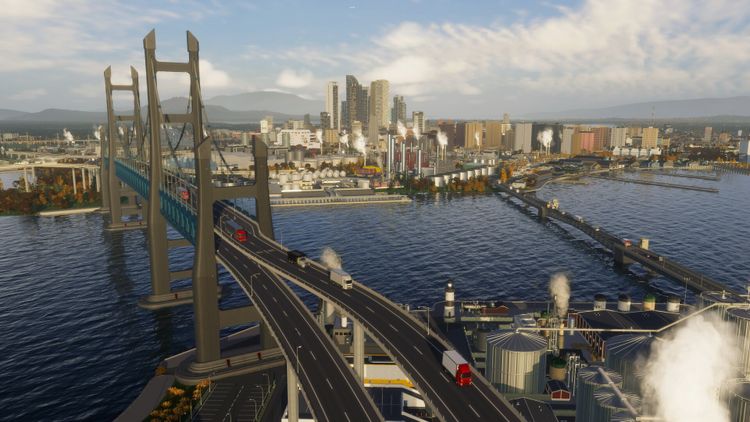 Cities: Skylines II - Bridges & Ports DLC PC Steam CD Key