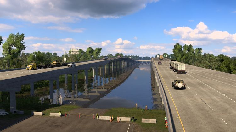 American Truck Simulator - Louisiana DLC PC Steam Altergift