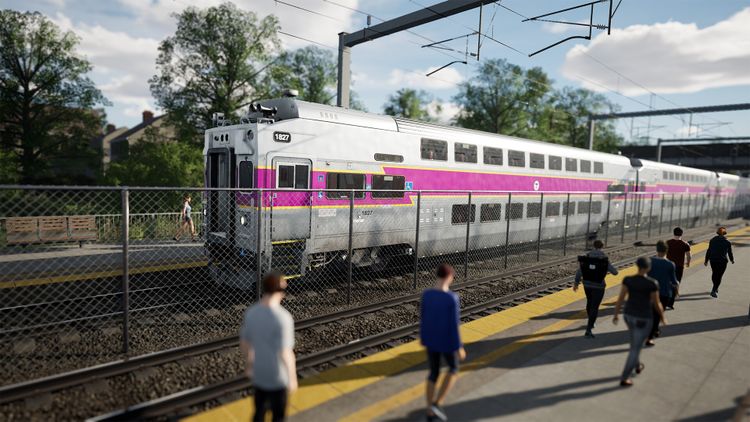 Train Sim World 6: MBTA Providence/Stoughton Line HSP46 Add-On DLC PC Steam CD Key