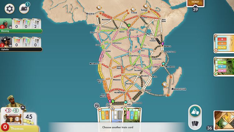 Ticket to Ride - Heart of Africa Expansion DLC PC Steam CD Key