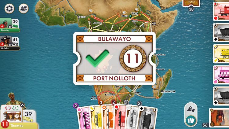 Ticket to Ride - Heart of Africa Expansion DLC PC Steam CD Key