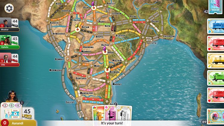 Ticket to Ride - India Expansion DLC PC Steam CD Key