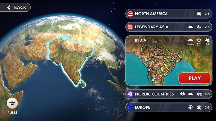 Ticket to Ride - India Expansion DLC PC Steam CD Key