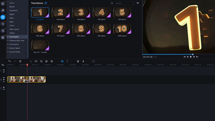 Movavi Video Editor 2025 - Cinematic Set DLC PC Steam CD Key