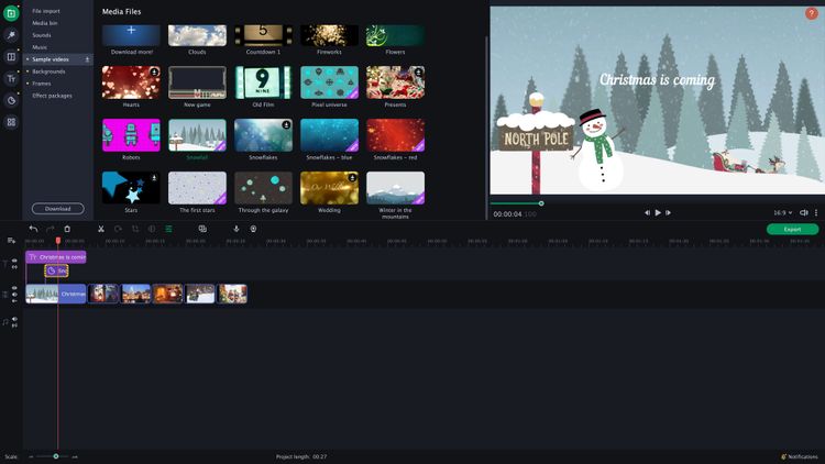 Movavi Slideshow Maker 8 Effects - Christmas Party Set DLC PC Steam CD Key