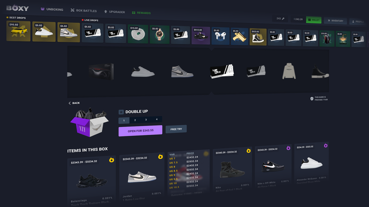 BOXY.GG $5 Gift Card