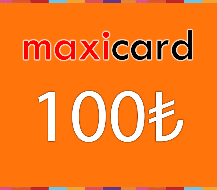 MaxiCard ₺100 Wallet Card TR
