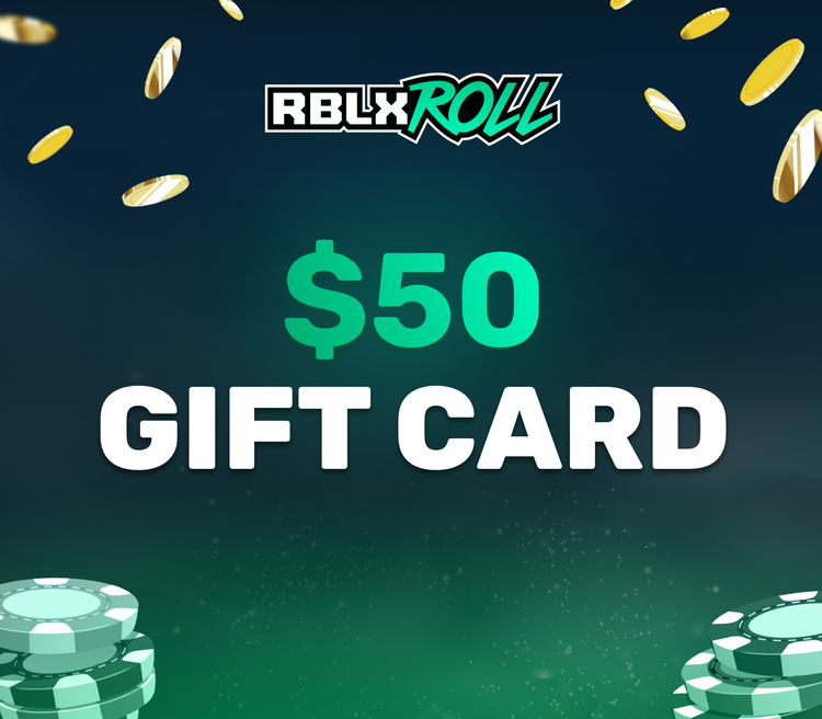 RBLXRoll 50 Balance Gift Card Buy cheap on