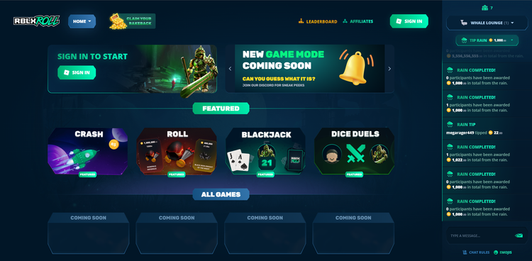 RBLXRoll $10 Balance Gift Card