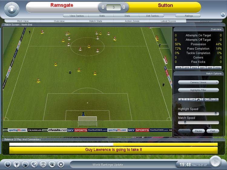 Championship Manager 2008 Steam Gift