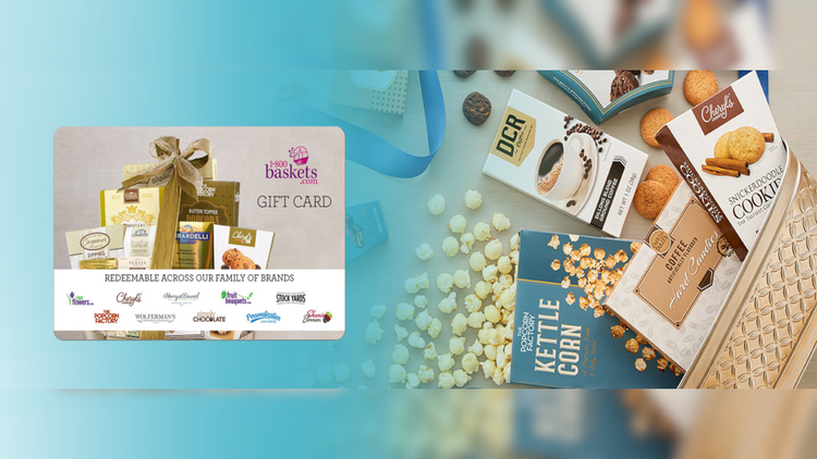 1-800-Baskets USD 25 Gift Card US