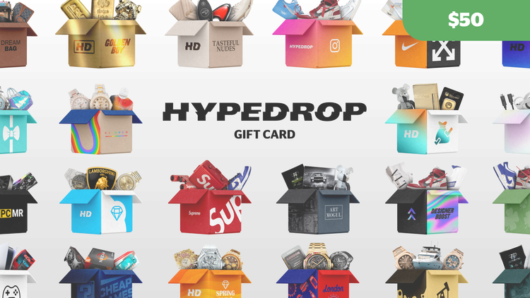 50$ HypeDrop Gift Card 50 USD Prepaid Code